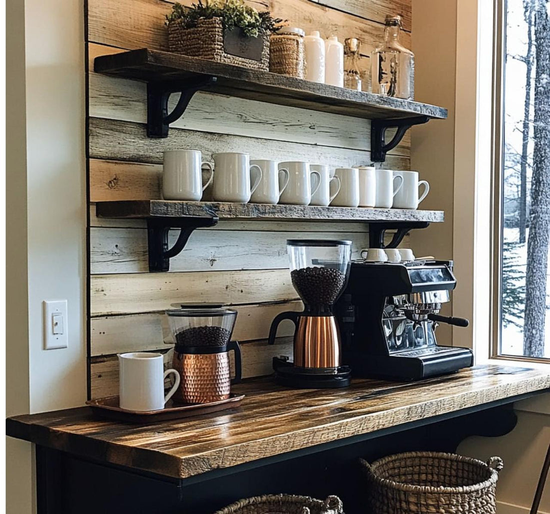 10 Ways To Build a Breathtaking Coffee Corner To Please The Senses