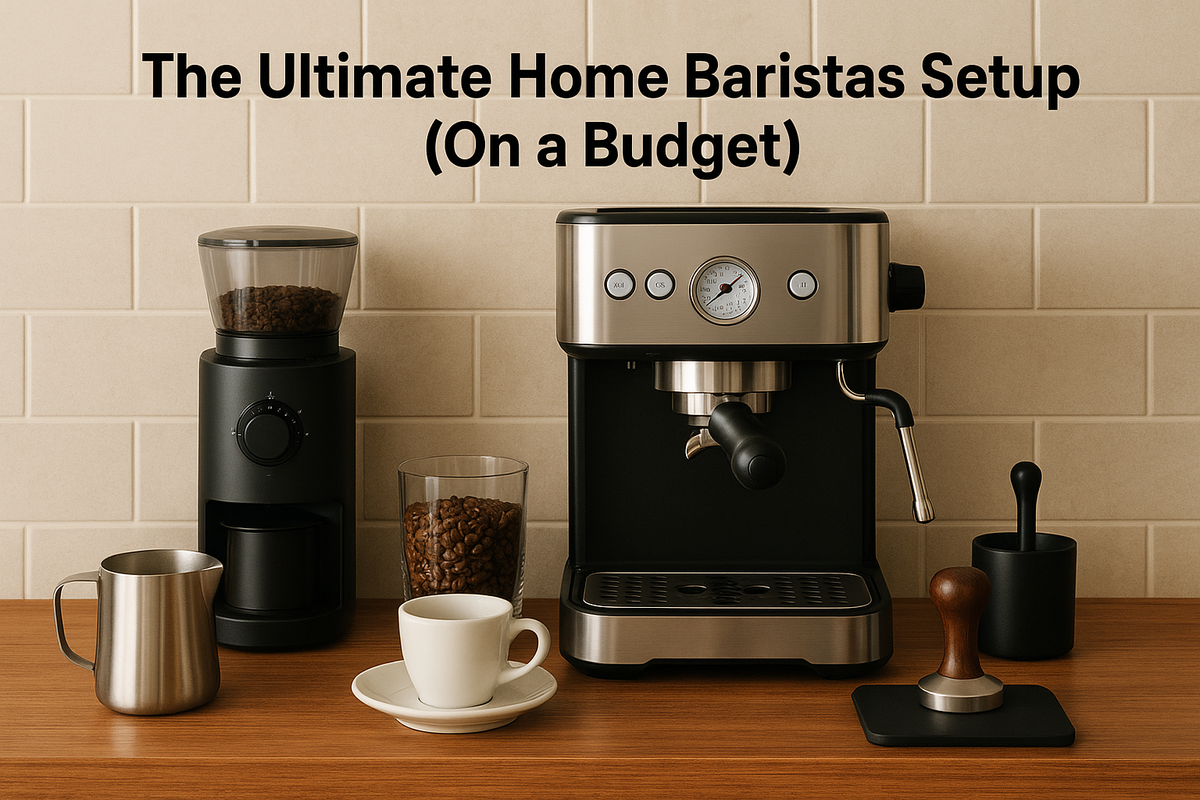 The Ultimate  Home Baristas Set Up  (On a Budget)
