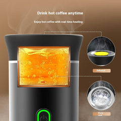 Portable Capsule Coffee Machine Electric Small Wireless Heating Kitchen Gadgets-2