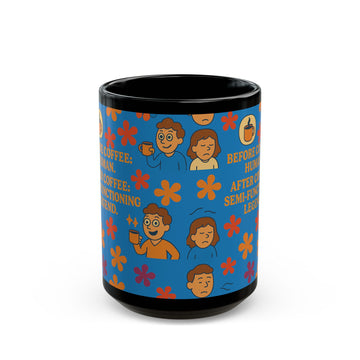 Black Mug, 15oz