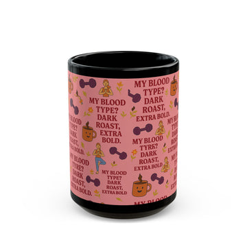 Black Mug, 15oz