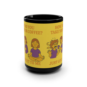 Black Mug, 15oz
