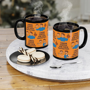 Black Mug ( 15oz)