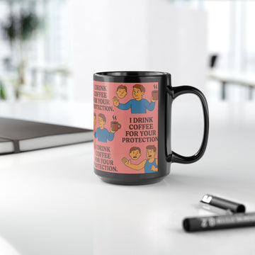 Black Mug, 15oz