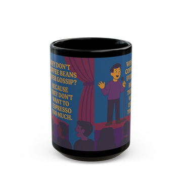 Black Mug, 15oz