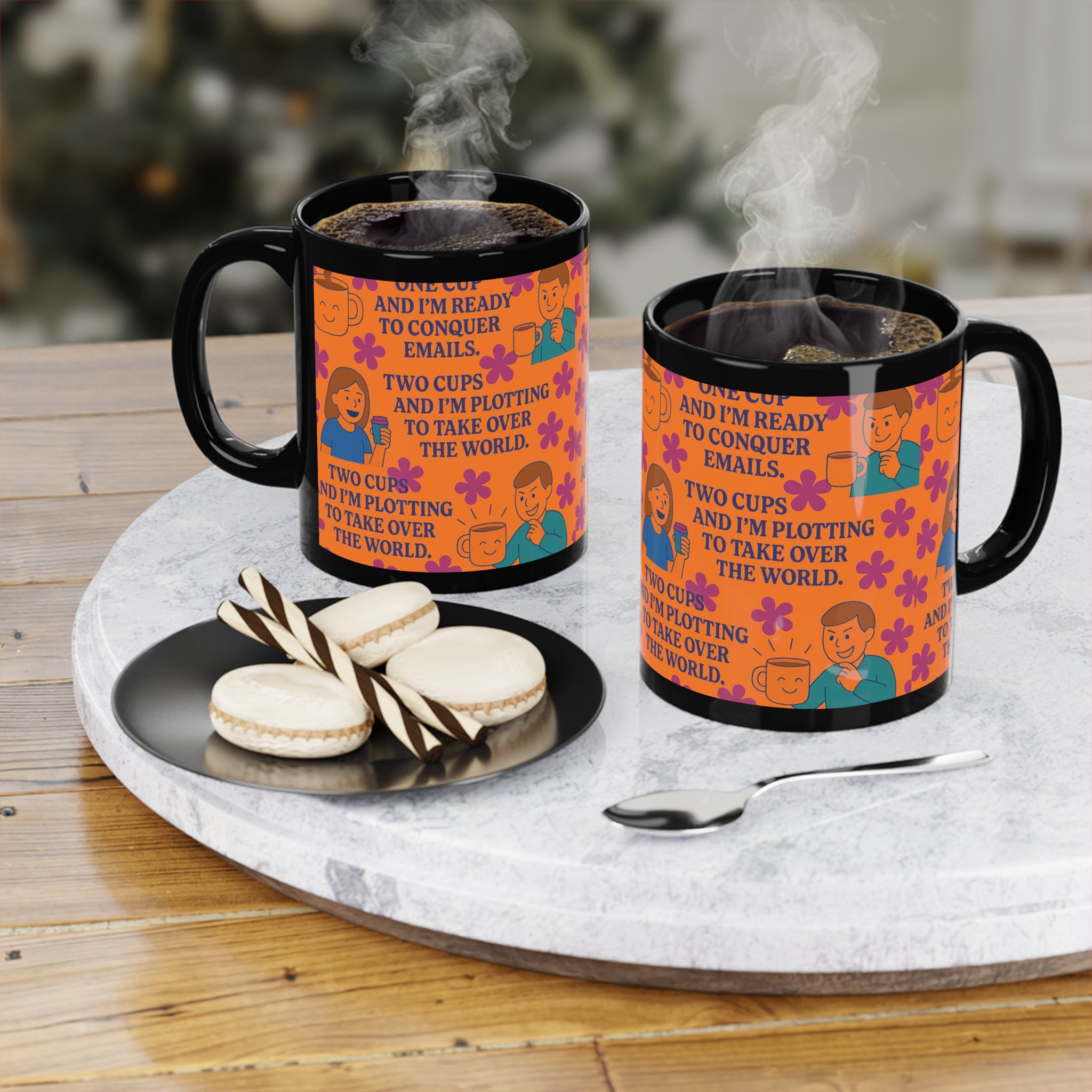 Black Mug ( 15oz)