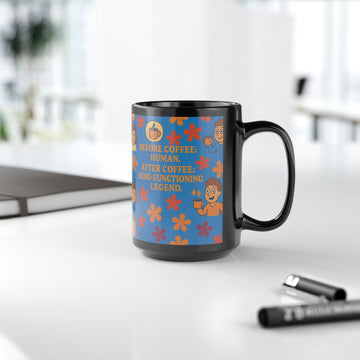 Black Mug, 15oz