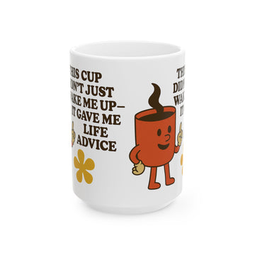 Ceramic Mug, ( 15oz)