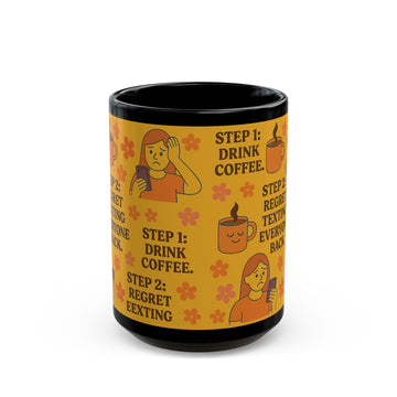 Black Mug, 15oz