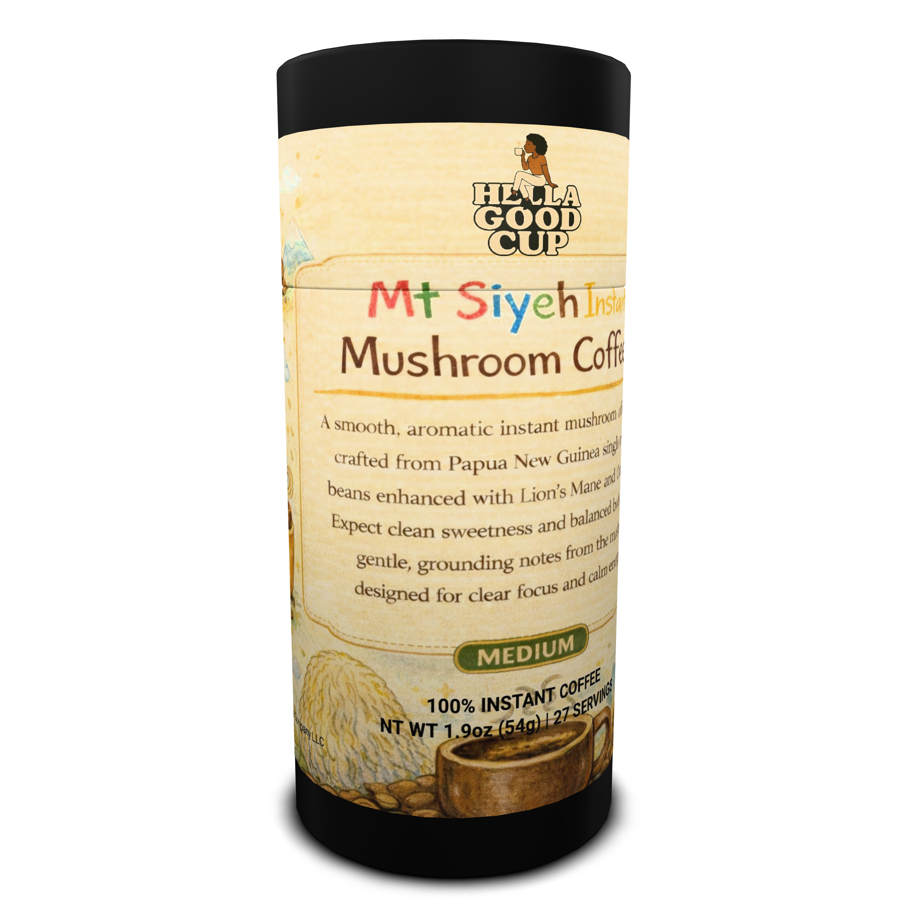 Mt Siyeh Instant Mushroom Coffee