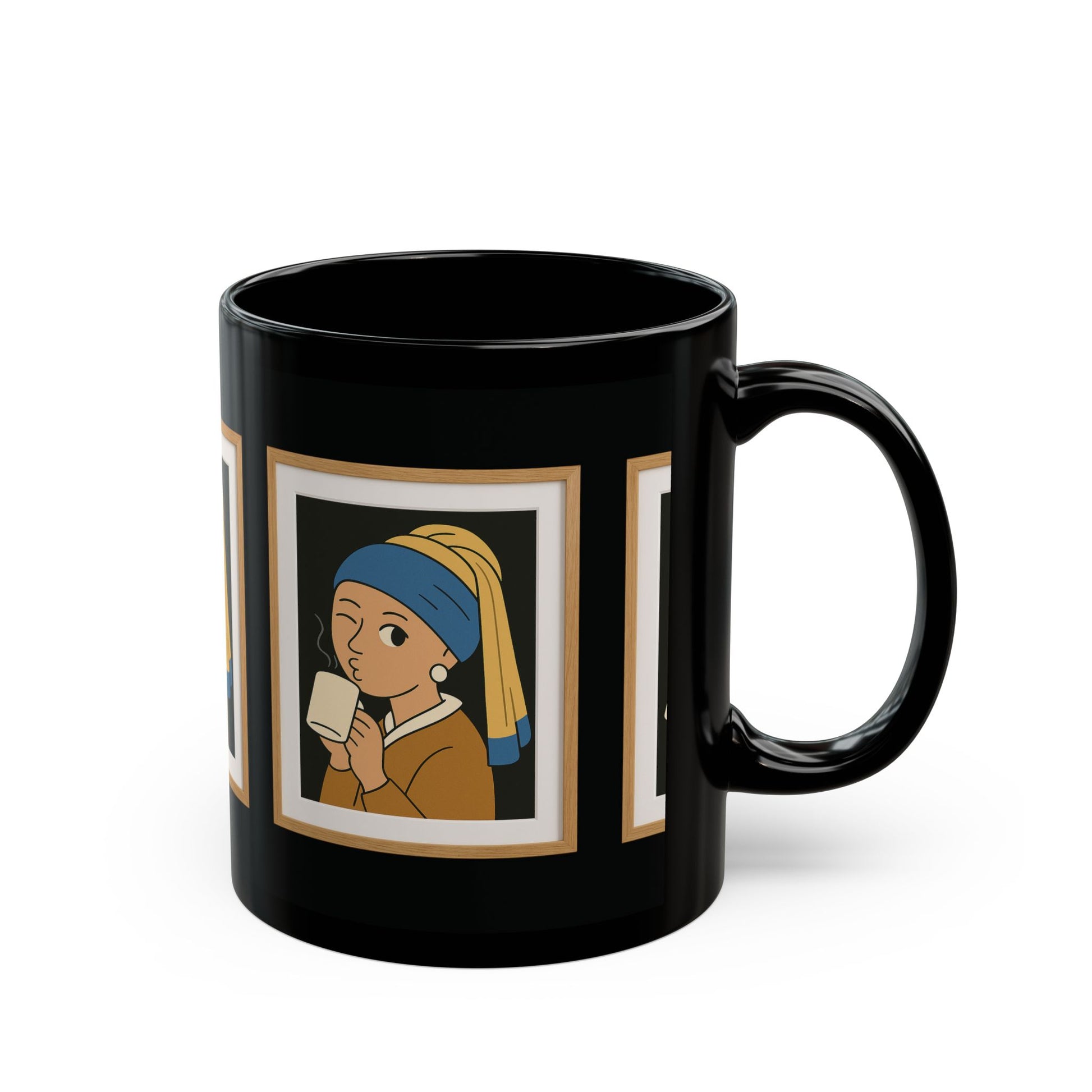 Unique Coffee Cup for Art Lovers, Ideal Gift for Art Enthusiasts