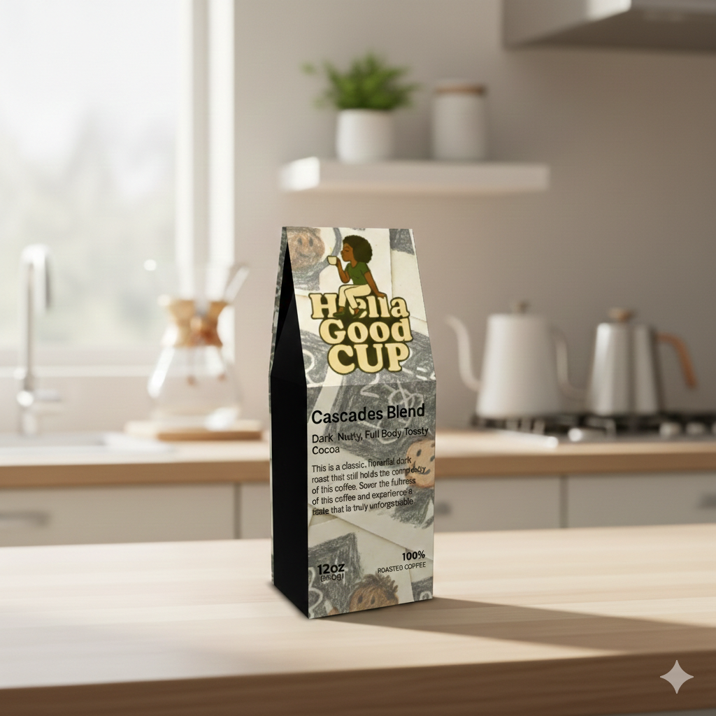 Cascades Blend – Dark Roast Coffee