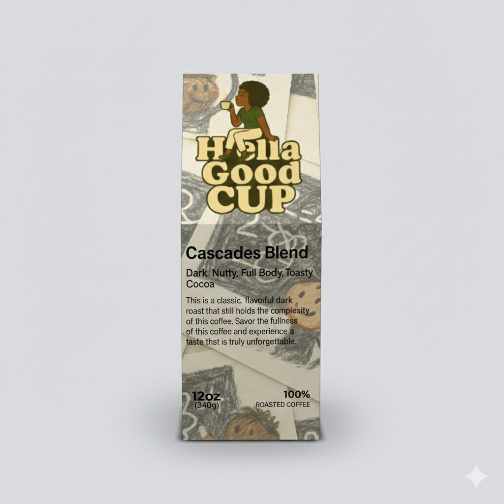Cascades Blend – Dark Roast Coffee