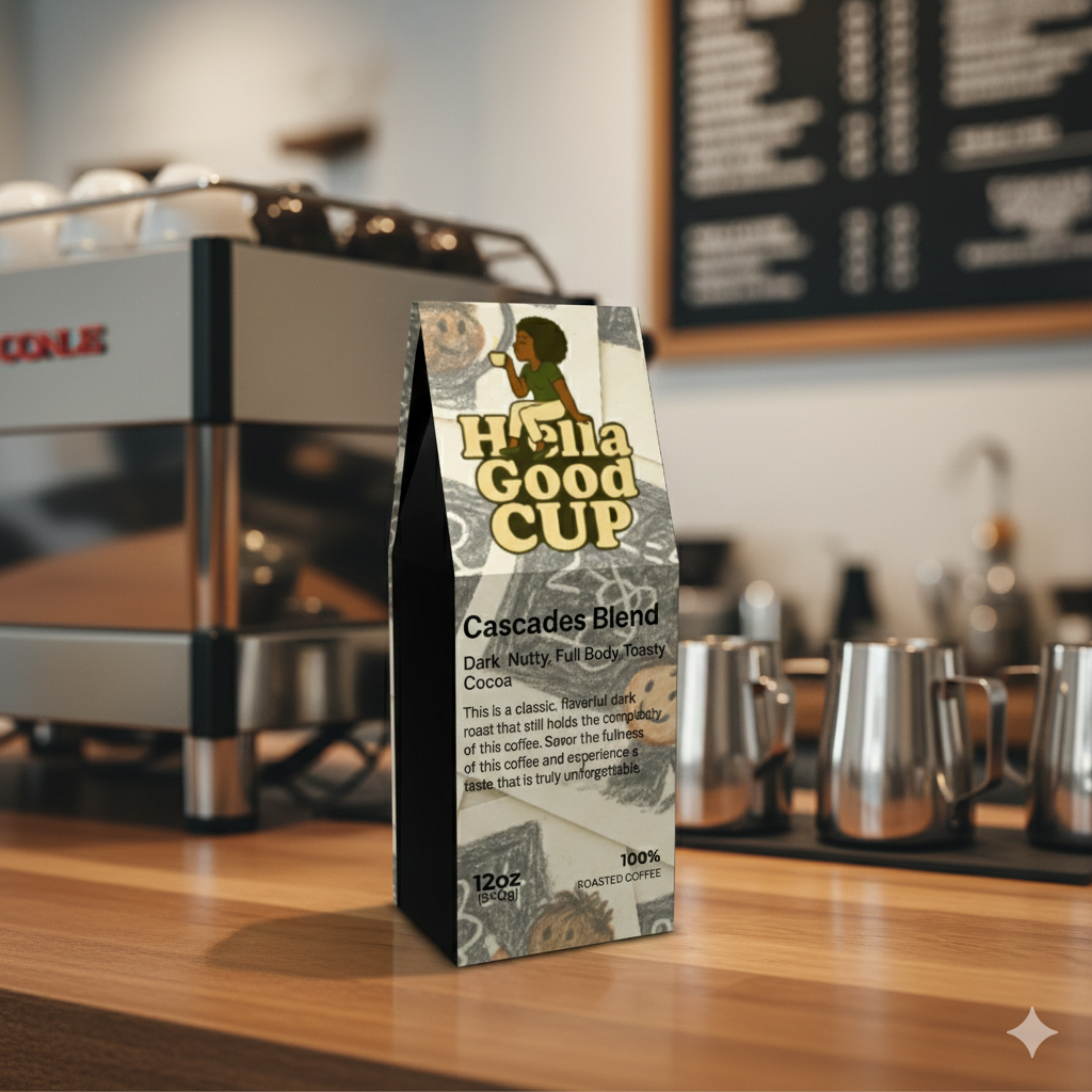 Cascades Blend – Dark Roast Coffee