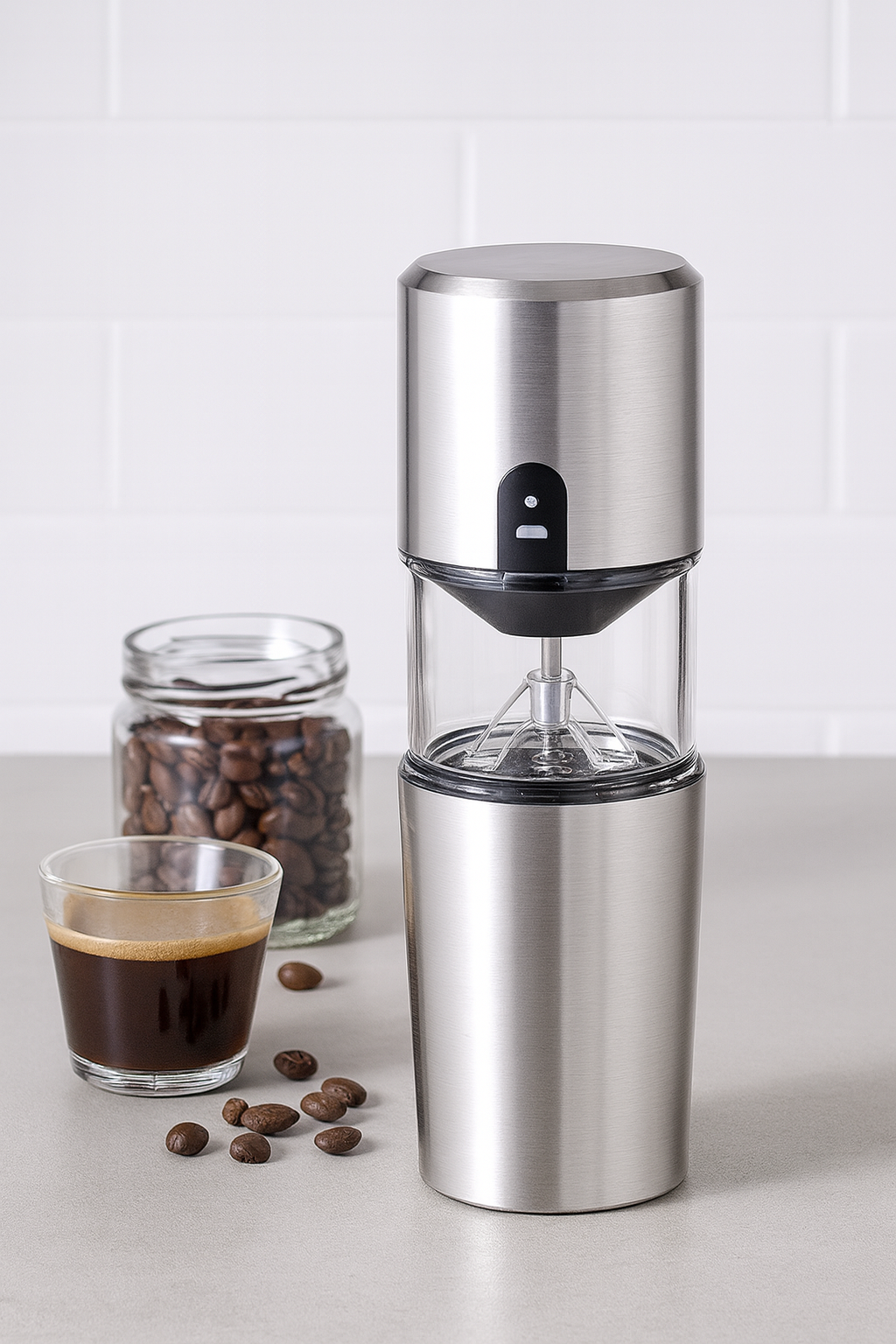Portable Cold Brew Coffee Bean Grinder
