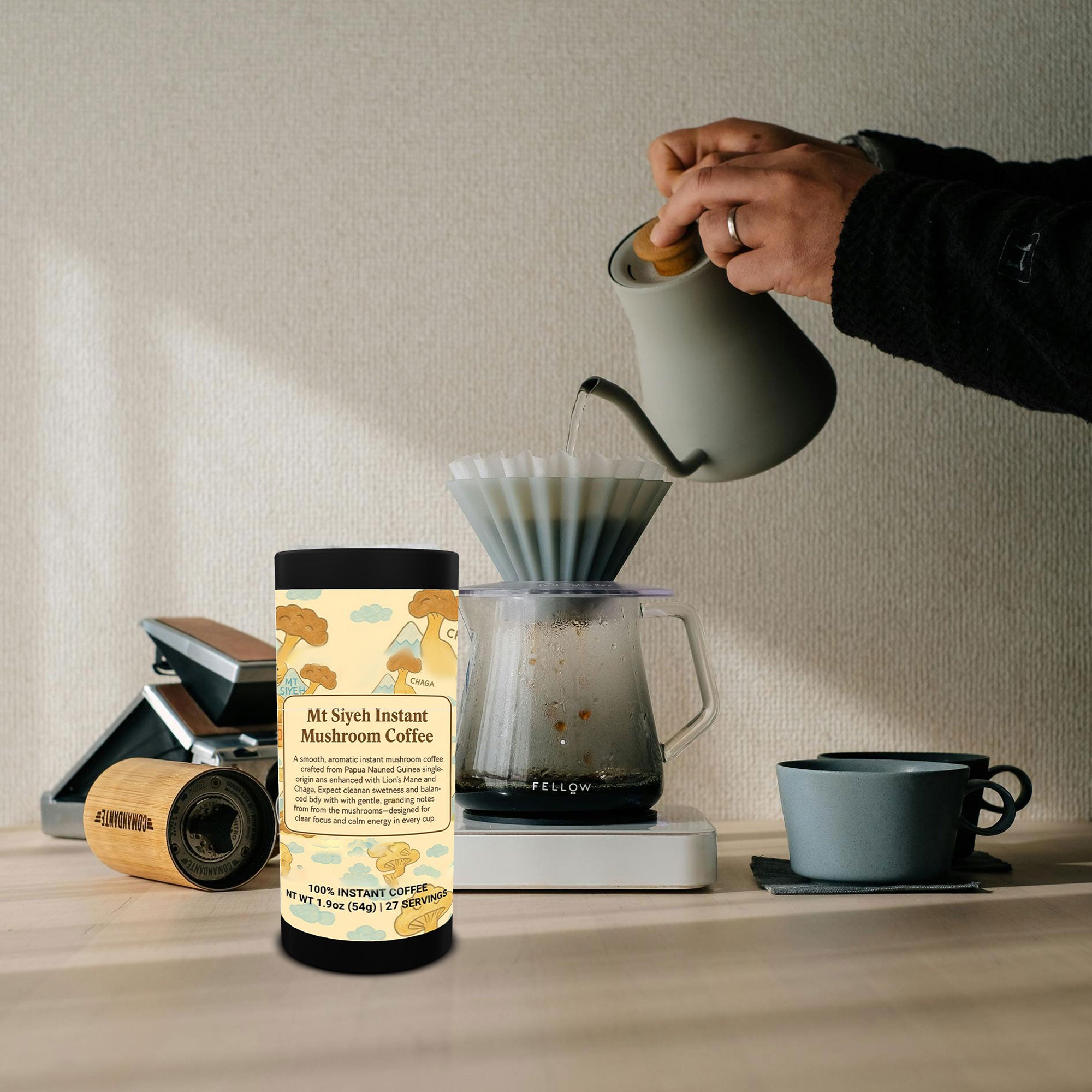 Mt Siyeh Instant Mushroom Coffee