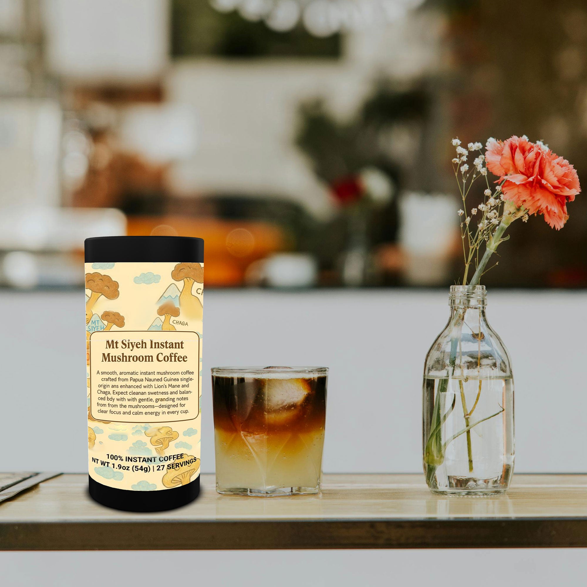 Mt Siyeh Instant Mushroom Coffee