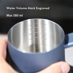 Stainless Steel 600ml Long Gooseneck Spout Barista Espresso Coffee Makers-2