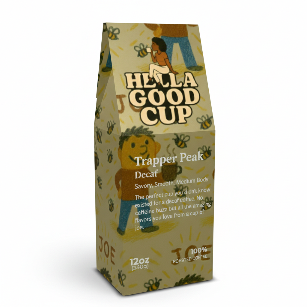 Trapper Peak – Decaf Medium Roast Coffee Blend