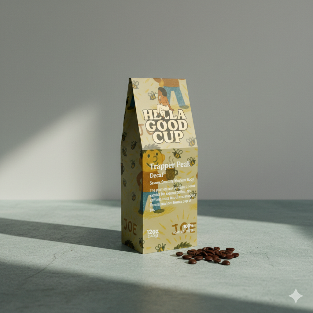 Trapper Peak – Decaf Medium Roast Coffee Blend