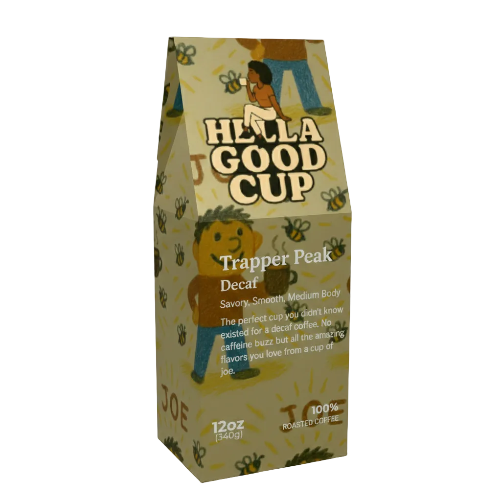 Trapper Peak – Decaf Medium Roast Coffee Blend