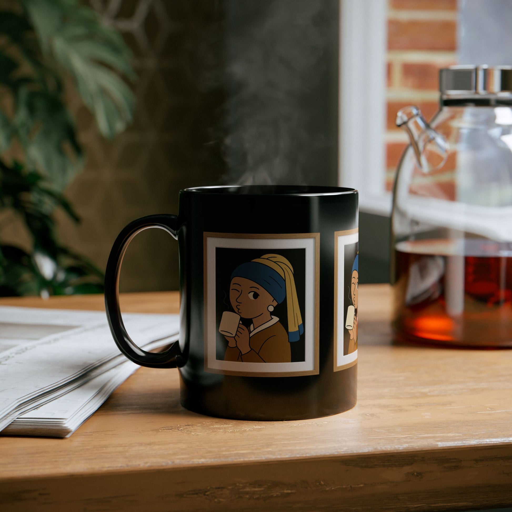 Unique Coffee Cup for Art Lovers, Ideal Gift for Art Enthusiasts