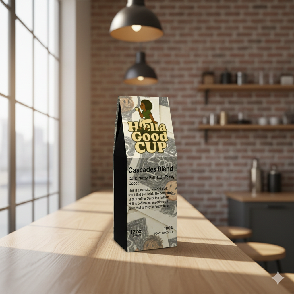 Cascades Blend – Dark Roast Coffee