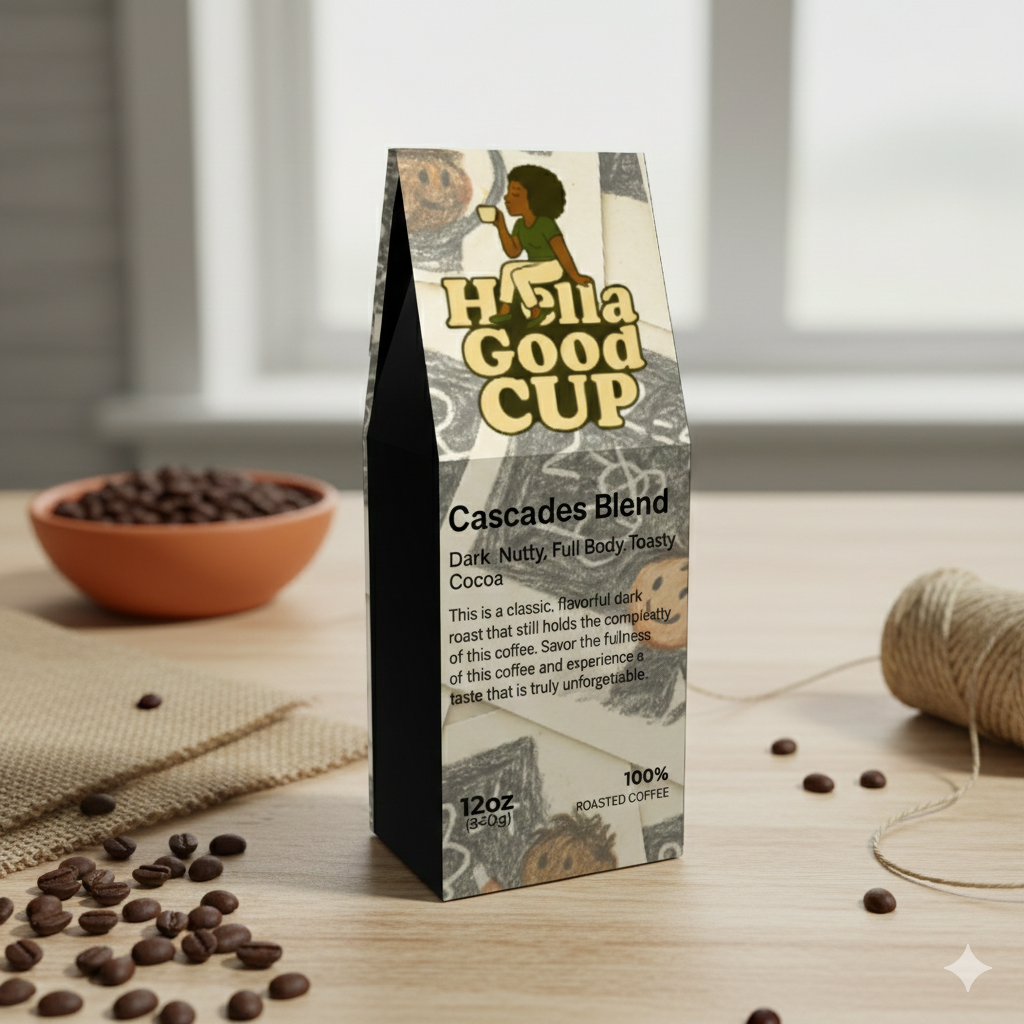 Cascades Blend – Dark Roast Coffee