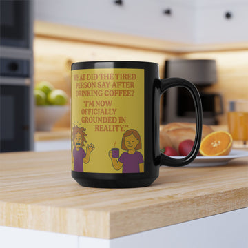 Black Mug, 15oz